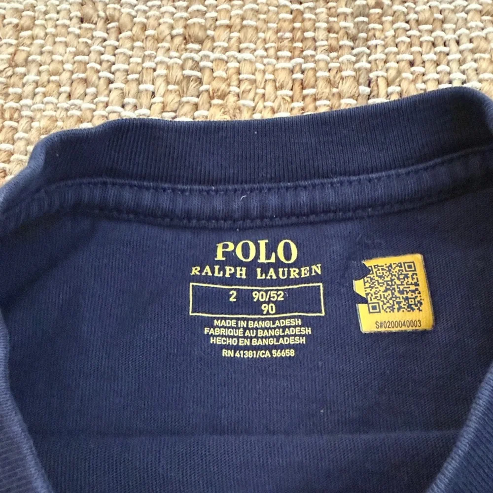 Ralph Lauren POLO Tshirt Navy Blue 2T